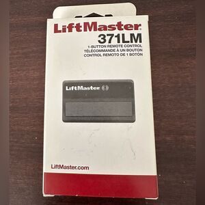 LiftMaster 371LM Security+ 1-Button Garage Door Opener and Gate  Remote Control